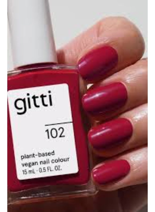 gitti no.102 Nail Polish 15ml - Image 3